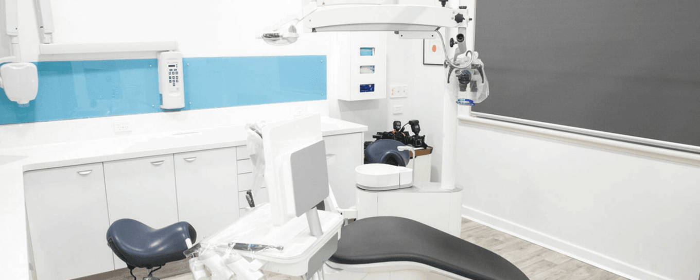Dentist office and operating chair