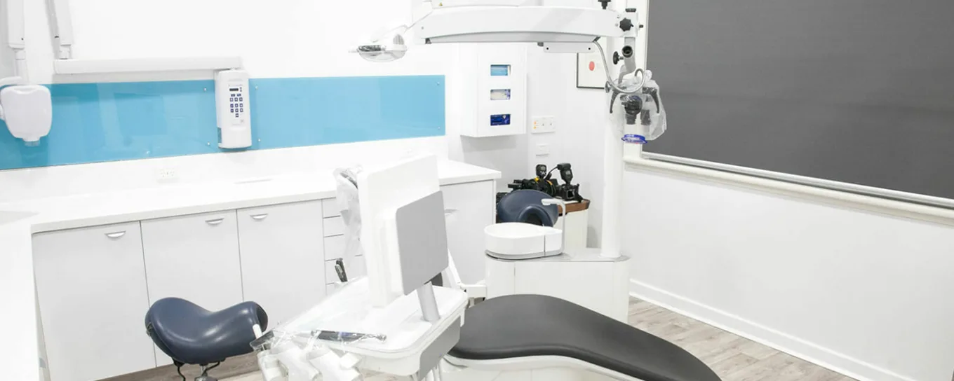 Dentist office and operating chair
