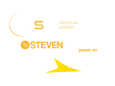 Westsun Energy, Steven Murphy Electrical and No Birds logos.